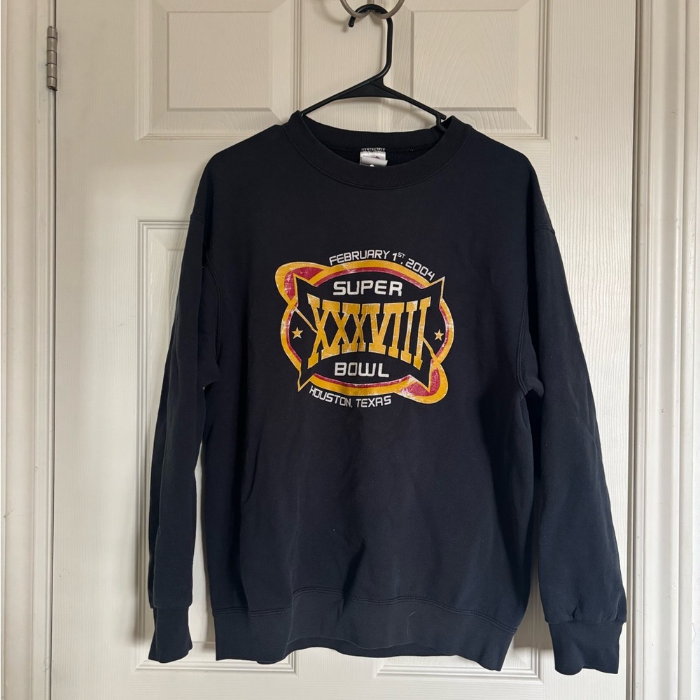 Vintage Super Bowl Graphic Crewneck Sweater